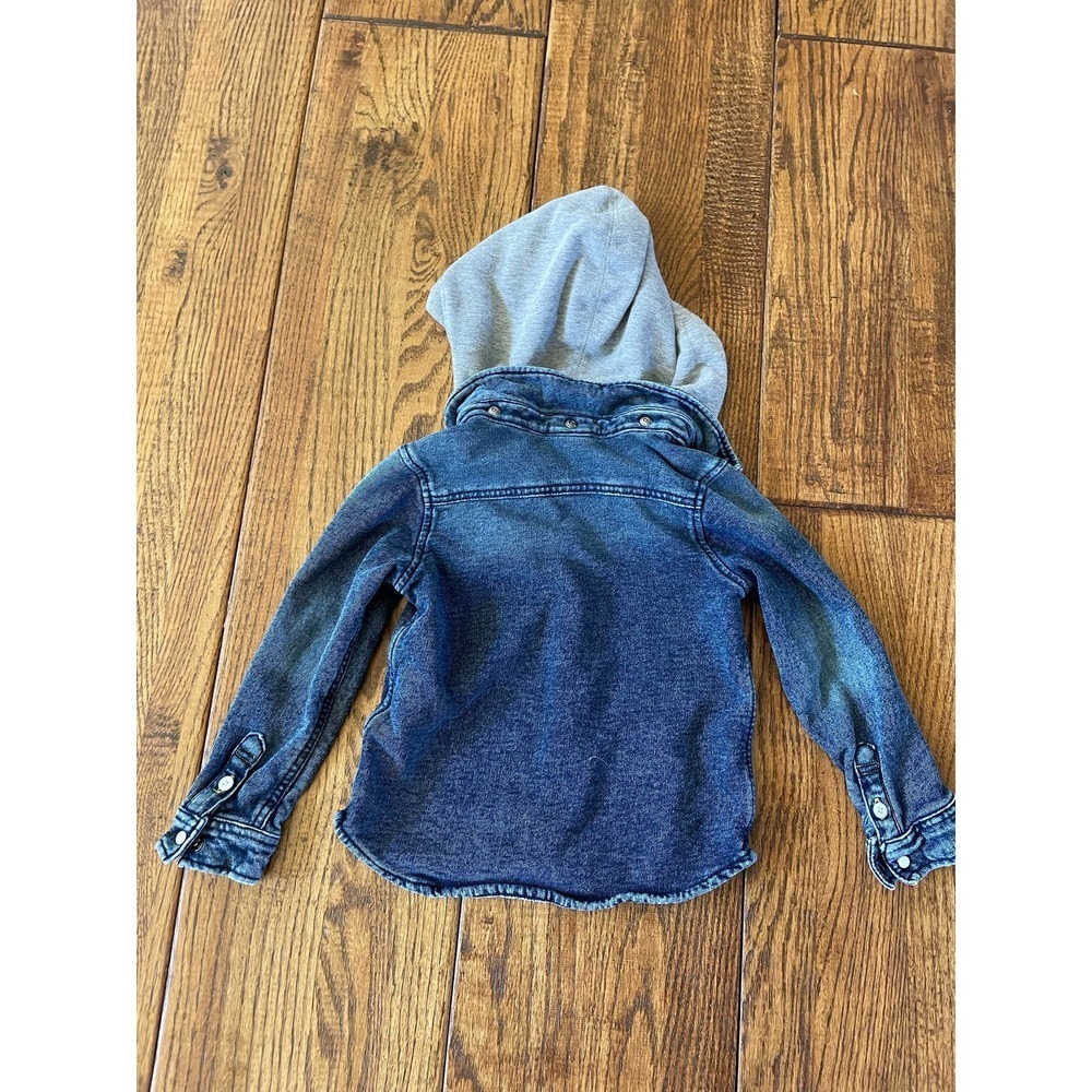 H&M Gray Hoodie Chambray - Picture 3 of 3